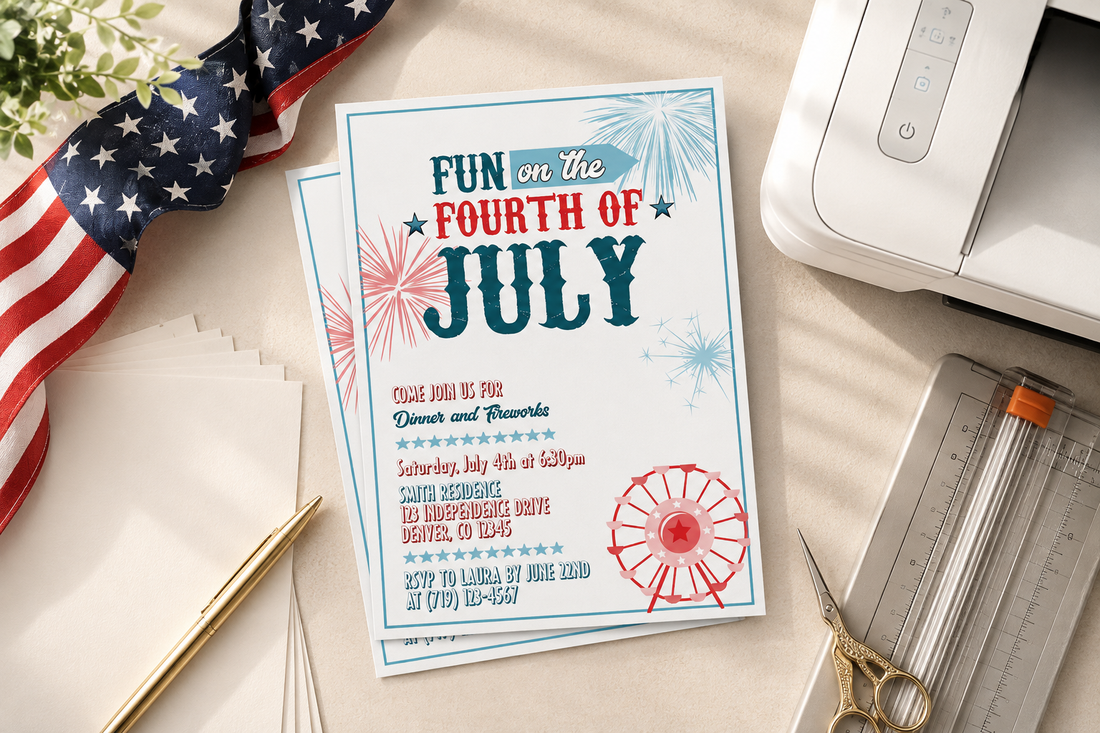 How to Print Printable Invitations at Home (and Make Them Look Professional)