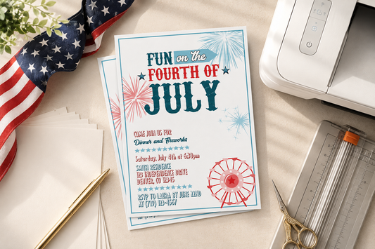 How to Print Printable Invitations at Home (and Make Them Look Professional)