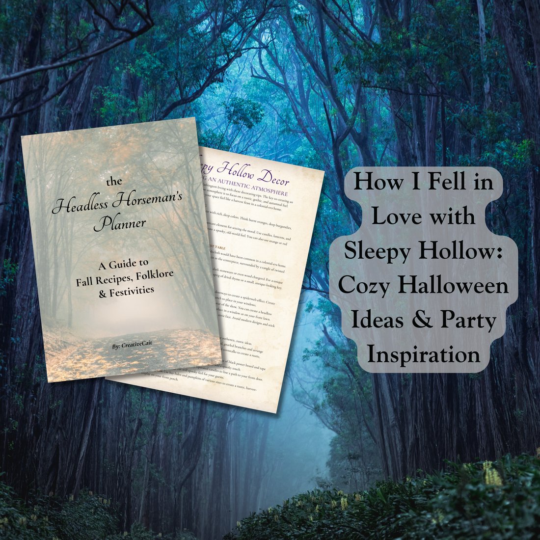 How I Fell in Love with Sleepy Hollow: Cozy Halloween Ideas & Party Inspiration
