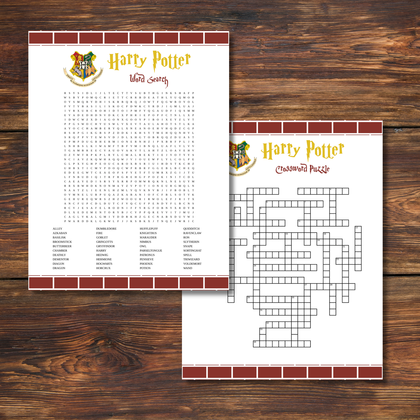 Wizard Printable Games – Magical Party Games for Kids & Family